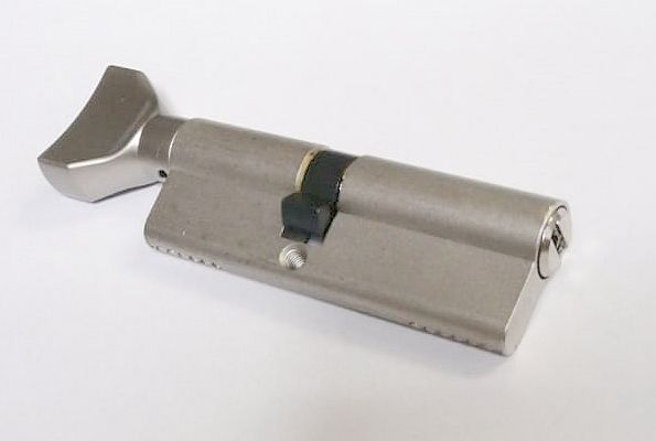 Цилиндр с 5-ю перфо ключами 90 мм (к поворотнику 40х50) хром