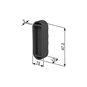 MEDIANA POLARIS Вкладыш магнитный для ответной части Easy-Matic чёрный  B024021793