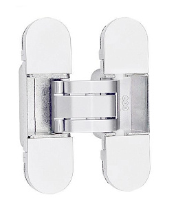 ECLIPSE 2.2, Петля скрытой установки белая +накладки E302008591640